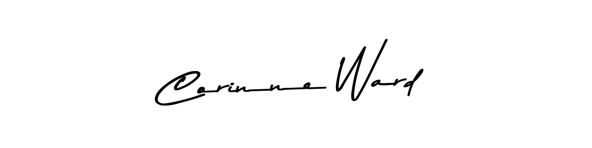 Corinne Ward stylish signature style. Best Handwritten Sign (Asem Kandis PERSONAL USE) for my name. Handwritten Signature Collection Ideas for my name Corinne Ward. Corinne Ward signature style 9 images and pictures png