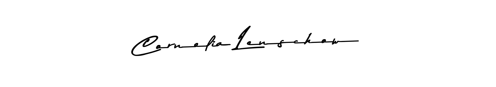 Cornelia Lenschow stylish signature style. Best Handwritten Sign (Asem Kandis PERSONAL USE) for my name. Handwritten Signature Collection Ideas for my name Cornelia Lenschow. Cornelia Lenschow signature style 9 images and pictures png