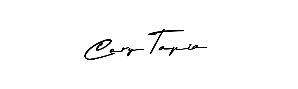 Use a signature maker to create a handwritten signature online. With this signature software, you can design (Asem Kandis PERSONAL USE) your own signature for name Cory Tapia. Cory Tapia signature style 9 images and pictures png