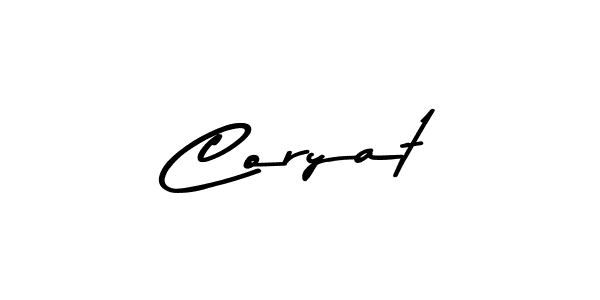 Asem Kandis PERSONAL USE is a professional signature style that is perfect for those who want to add a touch of class to their signature. It is also a great choice for those who want to make their signature more unique. Get Coryat name to fancy signature for free. Coryat signature style 9 images and pictures png