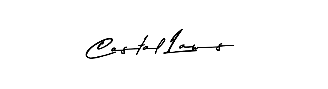 How to make Costal Laws signature? Asem Kandis PERSONAL USE is a professional autograph style. Create handwritten signature for Costal Laws name. Costal Laws signature style 9 images and pictures png