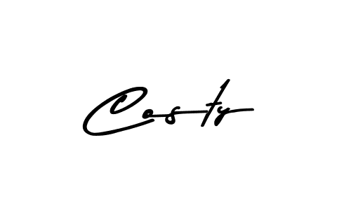 Also we have Costy name is the best signature style. Create professional handwritten signature collection using Asem Kandis PERSONAL USE autograph style. Costy signature style 9 images and pictures png