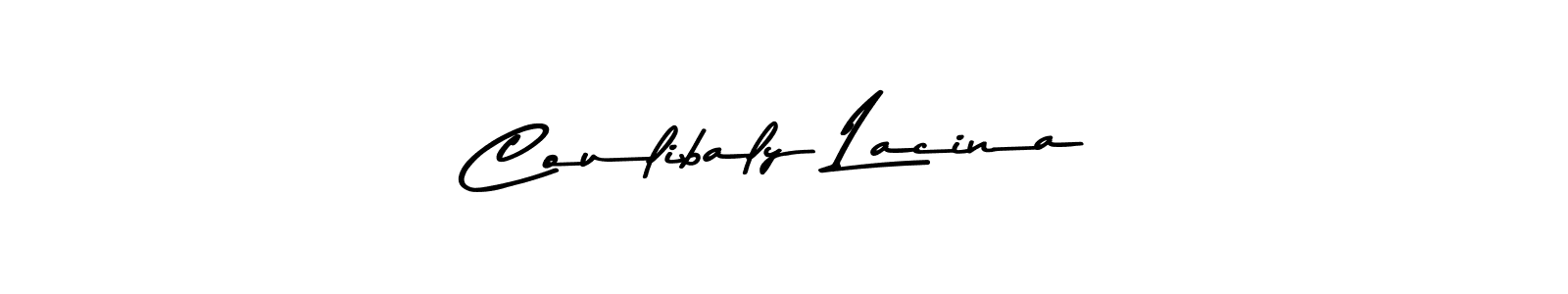 Use a signature maker to create a handwritten signature online. With this signature software, you can design (Asem Kandis PERSONAL USE) your own signature for name Coulibaly Lacina. Coulibaly Lacina signature style 9 images and pictures png