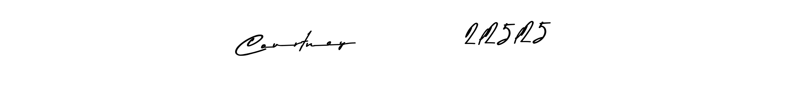 Create a beautiful signature design for name Courtney           2l25l25. With this signature (Asem Kandis PERSONAL USE) fonts, you can make a handwritten signature for free. Courtney           2l25l25 signature style 9 images and pictures png