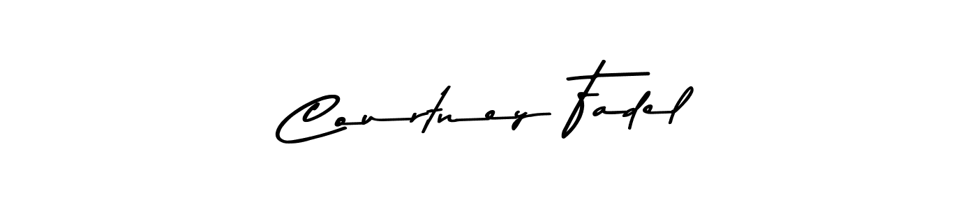 Design your own signature with our free online signature maker. With this signature software, you can create a handwritten (Asem Kandis PERSONAL USE) signature for name Courtney Fadel. Courtney Fadel signature style 9 images and pictures png