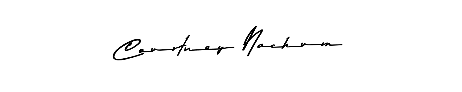 Also we have Courtney Nachum name is the best signature style. Create professional handwritten signature collection using Asem Kandis PERSONAL USE autograph style. Courtney Nachum signature style 9 images and pictures png