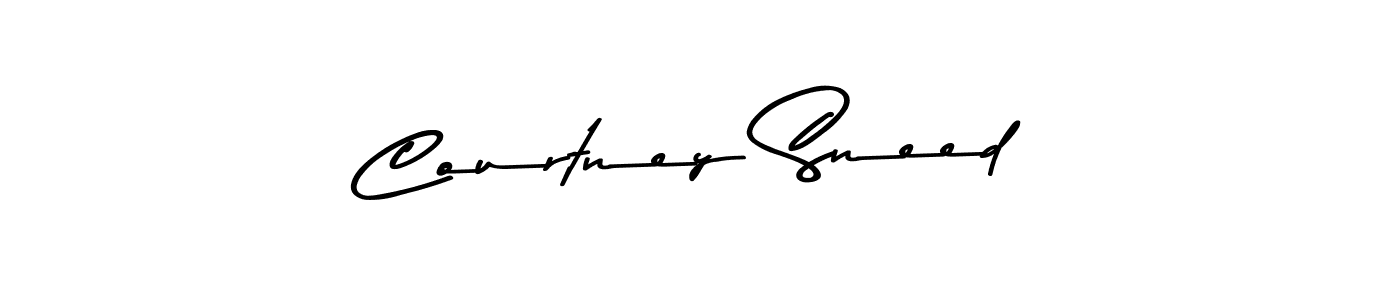 Create a beautiful signature design for name Courtney Sneed. With this signature (Asem Kandis PERSONAL USE) fonts, you can make a handwritten signature for free. Courtney Sneed signature style 9 images and pictures png