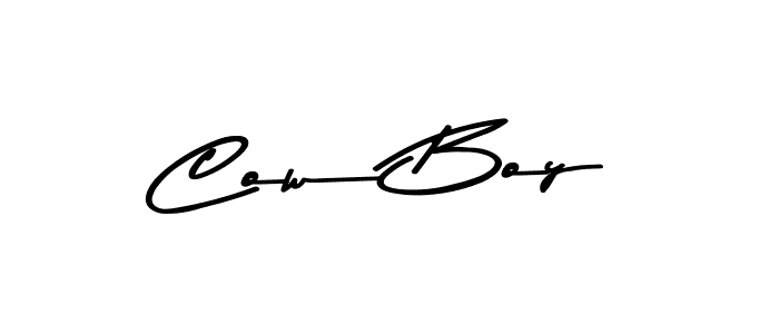 Use a signature maker to create a handwritten signature online. With this signature software, you can design (Asem Kandis PERSONAL USE) your own signature for name Cow Boy. Cow Boy signature style 9 images and pictures png