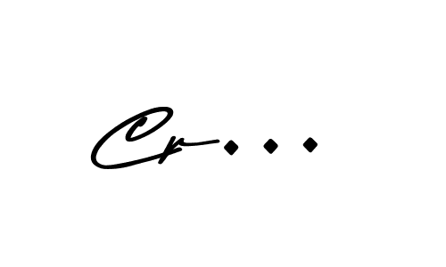 Create a beautiful signature design for name Cp…. With this signature (Asem Kandis PERSONAL USE) fonts, you can make a handwritten signature for free. Cp… signature style 9 images and pictures png