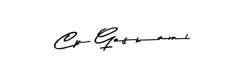 Similarly Asem Kandis PERSONAL USE is the best handwritten signature design. Signature creator online .You can use it as an online autograph creator for name Cp Goswami. Cp Goswami signature style 9 images and pictures png