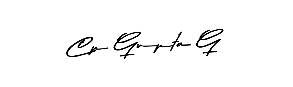 Cp Gupta G stylish signature style. Best Handwritten Sign (Asem Kandis PERSONAL USE) for my name. Handwritten Signature Collection Ideas for my name Cp Gupta G. Cp Gupta G signature style 9 images and pictures png