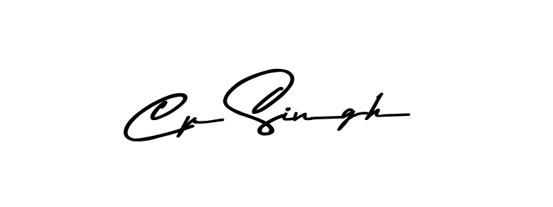 Create a beautiful signature design for name Cp Singh. With this signature (Asem Kandis PERSONAL USE) fonts, you can make a handwritten signature for free. Cp Singh signature style 9 images and pictures png