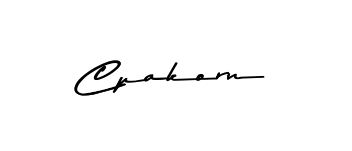 Use a signature maker to create a handwritten signature online. With this signature software, you can design (Asem Kandis PERSONAL USE) your own signature for name Cpakorn. Cpakorn signature style 9 images and pictures png