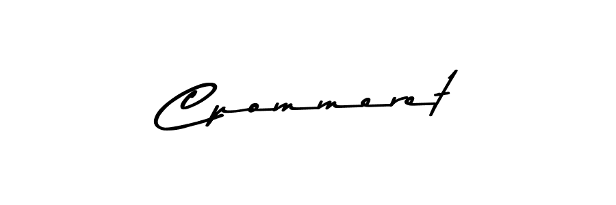 Design your own signature with our free online signature maker. With this signature software, you can create a handwritten (Asem Kandis PERSONAL USE) signature for name Cpommeret. Cpommeret signature style 9 images and pictures png
