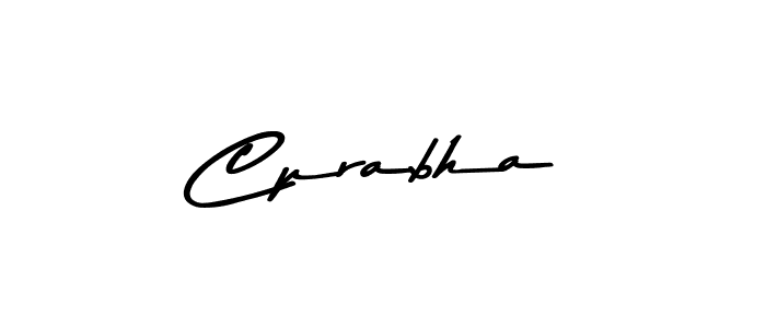 Also we have Cprabha name is the best signature style. Create professional handwritten signature collection using Asem Kandis PERSONAL USE autograph style. Cprabha signature style 9 images and pictures png