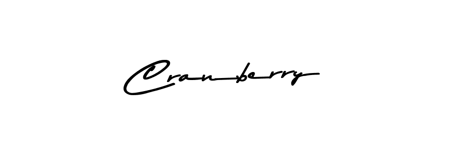 Use a signature maker to create a handwritten signature online. With this signature software, you can design (Asem Kandis PERSONAL USE) your own signature for name Cranberry. Cranberry signature style 9 images and pictures png
