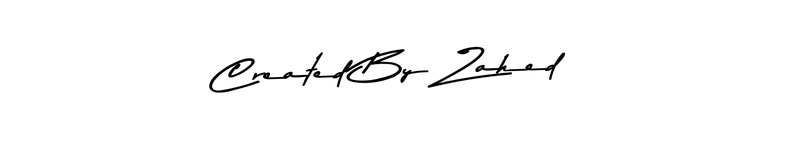 The best way (Asem Kandis PERSONAL USE) to make a short signature is to pick only two or three words in your name. The name Created By Zahed include a total of six letters. For converting this name. Created By Zahed signature style 9 images and pictures png