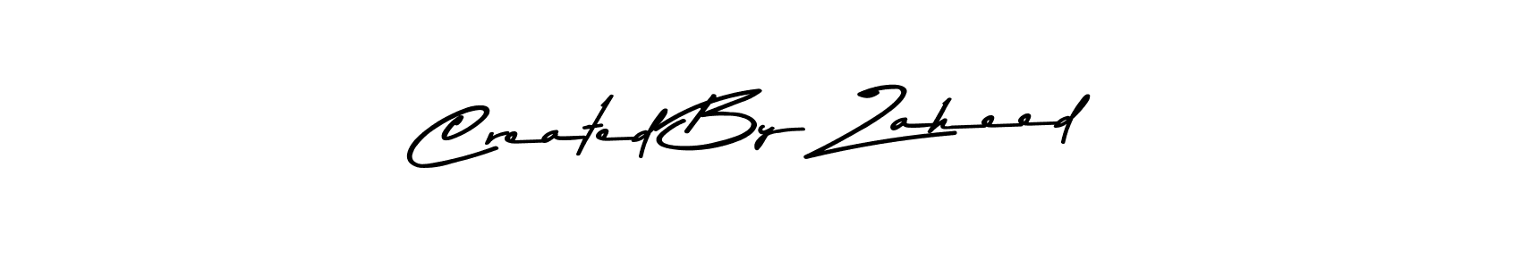 It looks lik you need a new signature style for name Created By Zaheed. Design unique handwritten (Asem Kandis PERSONAL USE) signature with our free signature maker in just a few clicks. Created By Zaheed signature style 9 images and pictures png