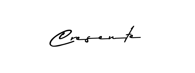 You should practise on your own different ways (Asem Kandis PERSONAL USE) to write your name (Cresente) in signature. don't let someone else do it for you. Cresente signature style 9 images and pictures png