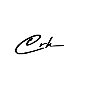 How to Draw Crh signature style? Asem Kandis PERSONAL USE is a latest design signature styles for name Crh. Crh signature style 9 images and pictures png