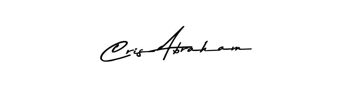 The best way (Asem Kandis PERSONAL USE) to make a short signature is to pick only two or three words in your name. The name Cris Abraham include a total of six letters. For converting this name. Cris Abraham signature style 9 images and pictures png