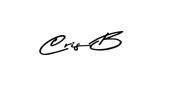 The best way (Asem Kandis PERSONAL USE) to make a short signature is to pick only two or three words in your name. The name Cris B include a total of six letters. For converting this name. Cris B signature style 9 images and pictures png