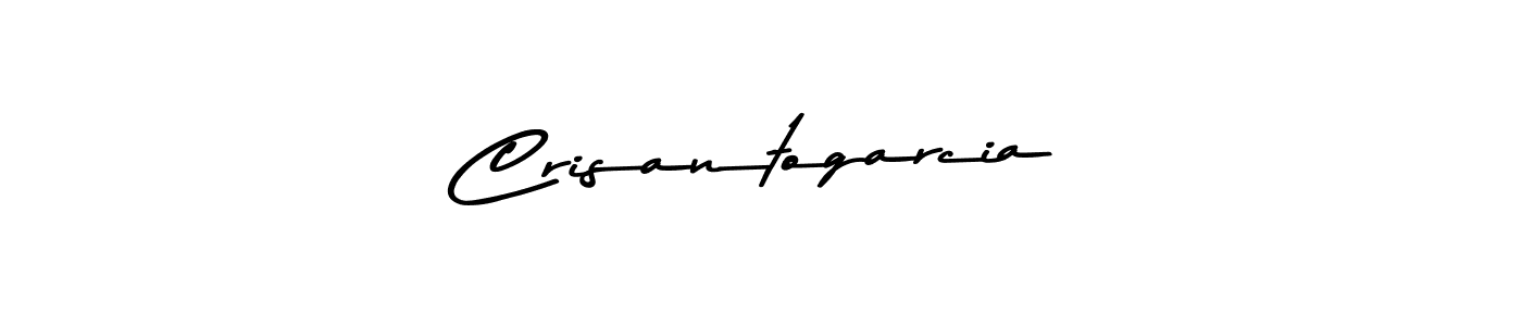 Crisantogarcia stylish signature style. Best Handwritten Sign (Asem Kandis PERSONAL USE) for my name. Handwritten Signature Collection Ideas for my name Crisantogarcia. Crisantogarcia signature style 9 images and pictures png