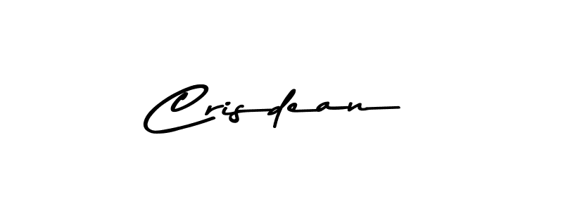 Crisdean stylish signature style. Best Handwritten Sign (Asem Kandis PERSONAL USE) for my name. Handwritten Signature Collection Ideas for my name Crisdean. Crisdean signature style 9 images and pictures png