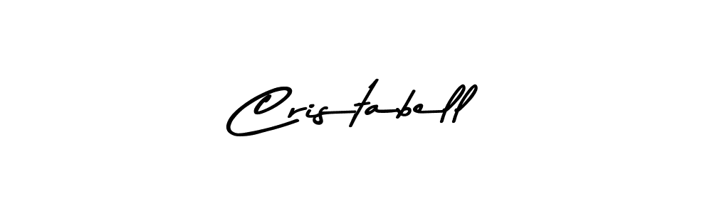 Make a beautiful signature design for name Cristabell. With this signature (Asem Kandis PERSONAL USE) style, you can create a handwritten signature for free. Cristabell signature style 9 images and pictures png