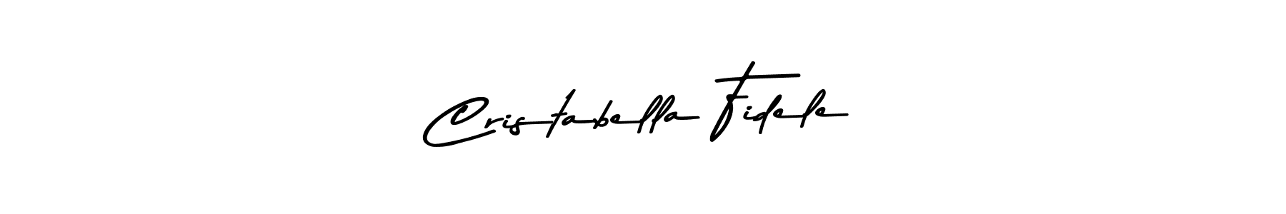 Also You can easily find your signature by using the search form. We will create Cristabella Fidele name handwritten signature images for you free of cost using Asem Kandis PERSONAL USE sign style. Cristabella Fidele signature style 9 images and pictures png