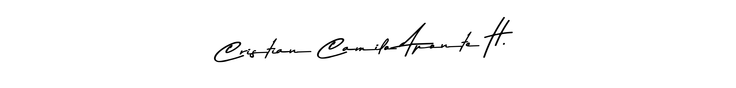 Make a short Cristian Camilo Aponte H. signature style. Manage your documents anywhere anytime using Asem Kandis PERSONAL USE. Create and add eSignatures, submit forms, share and send files easily. Cristian Camilo Aponte H. signature style 9 images and pictures png