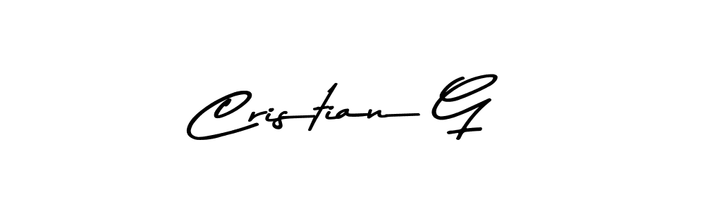 Make a beautiful signature design for name Cristian G. Use this online signature maker to create a handwritten signature for free. Cristian G signature style 9 images and pictures png