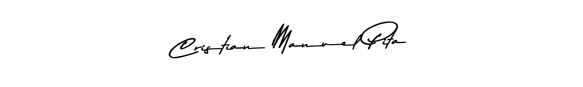 You should practise on your own different ways (Asem Kandis PERSONAL USE) to write your name (Cristian Manuel Pita) in signature. don't let someone else do it for you. Cristian Manuel Pita signature style 9 images and pictures png