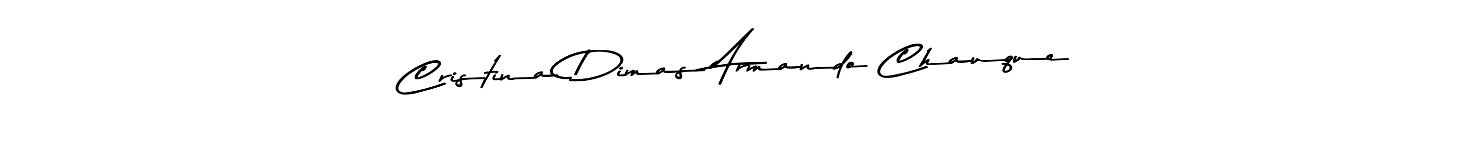 Use a signature maker to create a handwritten signature online. With this signature software, you can design (Asem Kandis PERSONAL USE) your own signature for name Cristina Dimas Armando Chauque. Cristina Dimas Armando Chauque signature style 9 images and pictures png