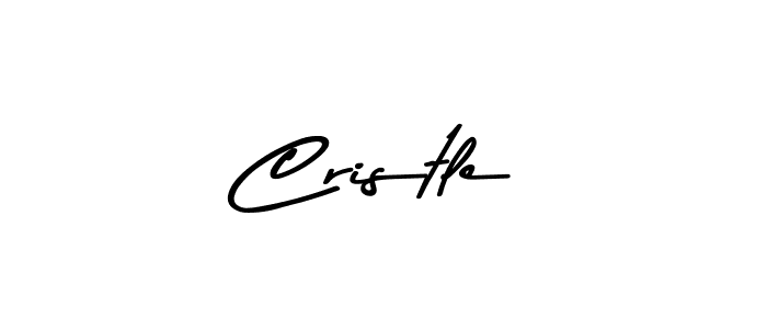 Design your own signature with our free online signature maker. With this signature software, you can create a handwritten (Asem Kandis PERSONAL USE) signature for name Cristle. Cristle signature style 9 images and pictures png