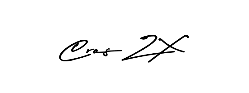 You should practise on your own different ways (Asem Kandis PERSONAL USE) to write your name (Cros Z X) in signature. don't let someone else do it for you. Cros Z X signature style 9 images and pictures png