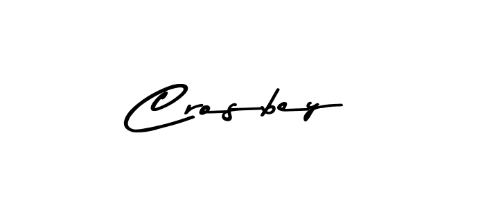 Use a signature maker to create a handwritten signature online. With this signature software, you can design (Asem Kandis PERSONAL USE) your own signature for name Crosbey. Crosbey signature style 9 images and pictures png