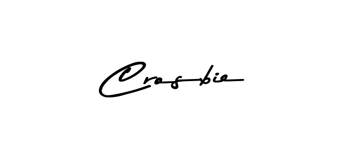 Crosbie stylish signature style. Best Handwritten Sign (Asem Kandis PERSONAL USE) for my name. Handwritten Signature Collection Ideas for my name Crosbie. Crosbie signature style 9 images and pictures png