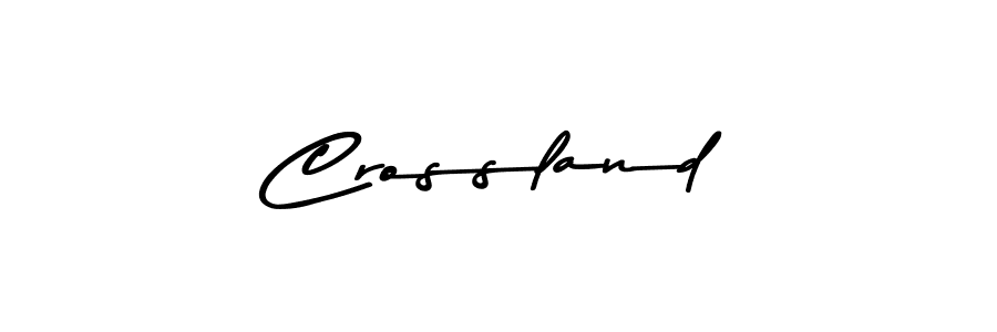 Also You can easily find your signature by using the search form. We will create Crossland name handwritten signature images for you free of cost using Asem Kandis PERSONAL USE sign style. Crossland signature style 9 images and pictures png