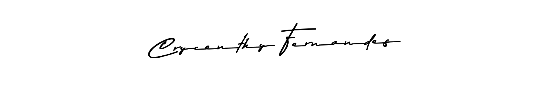 How to Draw Crycenthy Fernandes signature style? Asem Kandis PERSONAL USE is a latest design signature styles for name Crycenthy Fernandes. Crycenthy Fernandes signature style 9 images and pictures png