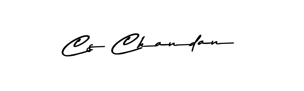 Make a short Cs Chandan signature style. Manage your documents anywhere anytime using Asem Kandis PERSONAL USE. Create and add eSignatures, submit forms, share and send files easily. Cs Chandan signature style 9 images and pictures png