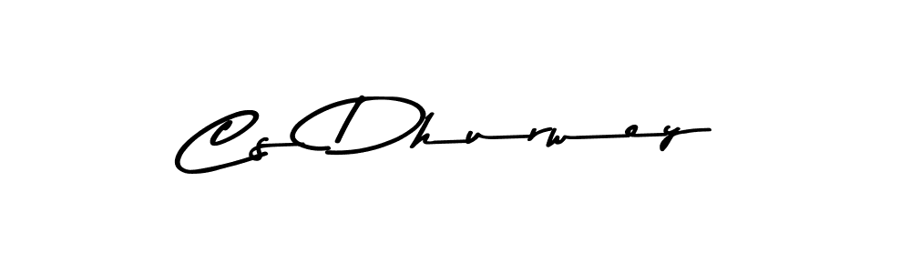 It looks lik you need a new signature style for name Cs Dhurwey. Design unique handwritten (Asem Kandis PERSONAL USE) signature with our free signature maker in just a few clicks. Cs Dhurwey signature style 9 images and pictures png