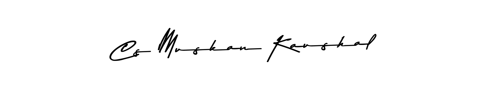 Make a beautiful signature design for name Cs Muskan Kaushal. Use this online signature maker to create a handwritten signature for free. Cs Muskan Kaushal signature style 9 images and pictures png