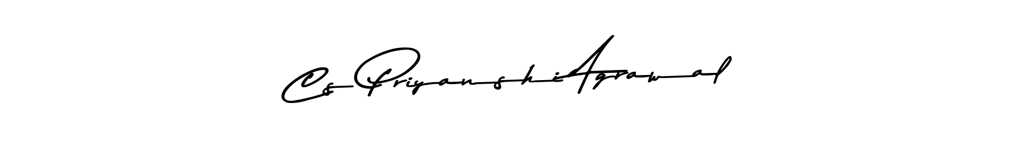 Also we have Cs Priyanshi Agrawal name is the best signature style. Create professional handwritten signature collection using Asem Kandis PERSONAL USE autograph style. Cs Priyanshi Agrawal signature style 9 images and pictures png