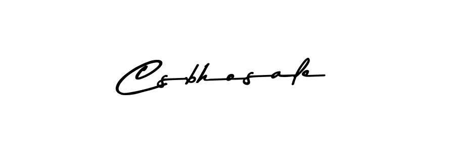 Make a beautiful signature design for name Csbhosale. Use this online signature maker to create a handwritten signature for free. Csbhosale signature style 9 images and pictures png