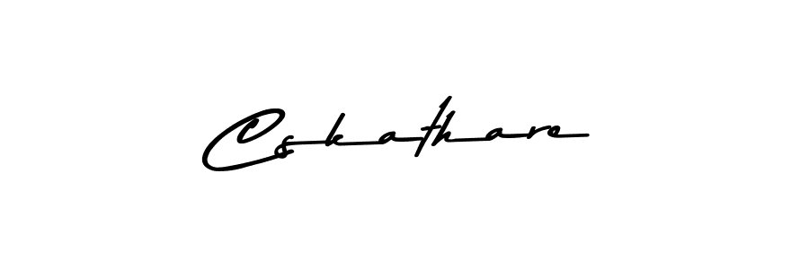 Make a beautiful signature design for name Cskathare. Use this online signature maker to create a handwritten signature for free. Cskathare signature style 9 images and pictures png