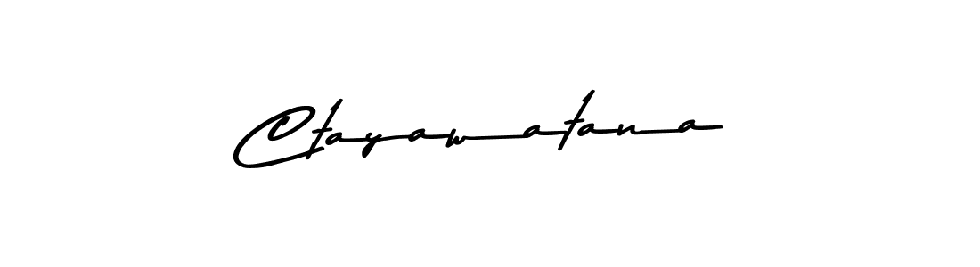 Use a signature maker to create a handwritten signature online. With this signature software, you can design (Asem Kandis PERSONAL USE) your own signature for name Ctayawatana. Ctayawatana signature style 9 images and pictures png