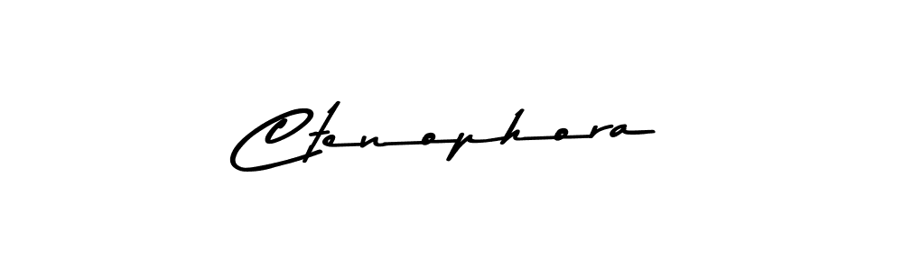 Design your own signature with our free online signature maker. With this signature software, you can create a handwritten (Asem Kandis PERSONAL USE) signature for name Ctenophora. Ctenophora signature style 9 images and pictures png