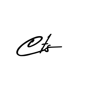 Create a beautiful signature design for name Cts. With this signature (Asem Kandis PERSONAL USE) fonts, you can make a handwritten signature for free. Cts signature style 9 images and pictures png