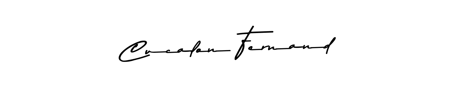 This is the best signature style for the Cucalon Fernand name. Also you like these signature font (Asem Kandis PERSONAL USE). Mix name signature. Cucalon Fernand signature style 9 images and pictures png